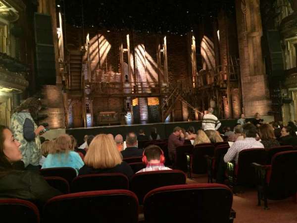 CIBC Theatre, section: Orchestra L, row: P, seat: 3