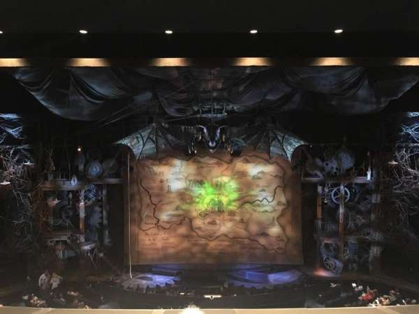 Gershwin Theatre, section: Front Mezzanine C, row: C, seat: 109