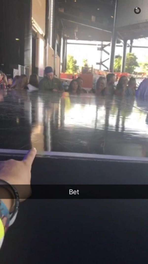 Credit Union 1 Amphitheatre, section: Pit, row: Front