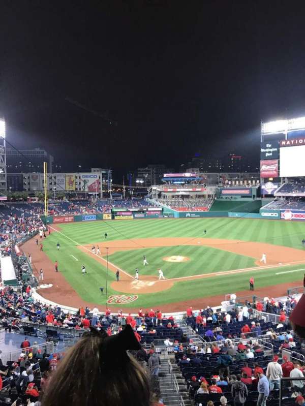 Nationals Park, section: 212, row: B, seat: 3
