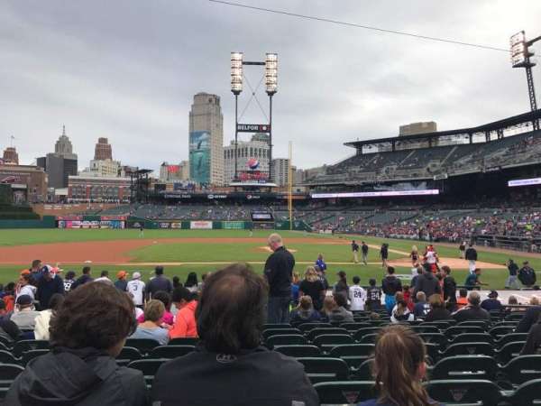Comerica Park, section: 133, row: 20, seat: 9