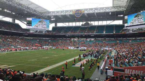 Hard Rock Stadium, section: 129, row: 17, seat: 17
