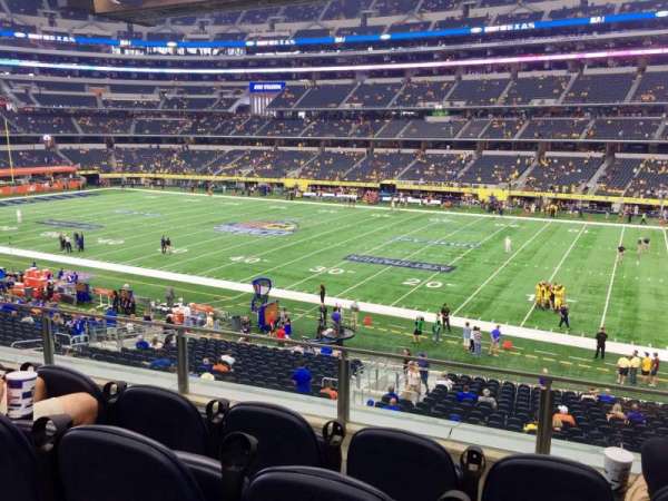 AT&T Stadium, section: C207, row: 4, seat: 3
