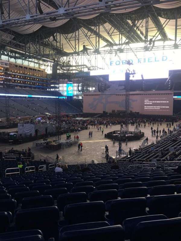 Ford Field, section: 120, row: 31, seat: 14