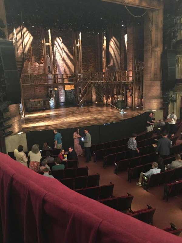 CIBC Theatre, section: Dress Circle L, row: A, seat: 9