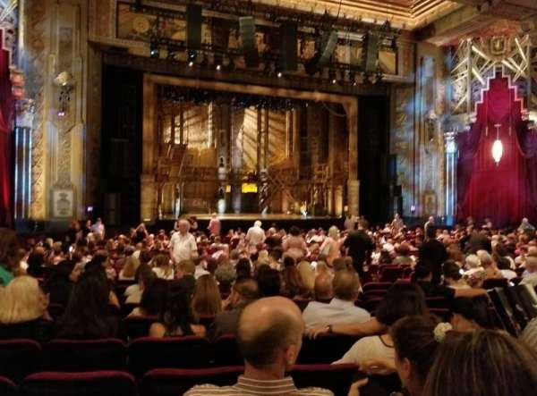 Hollywood Pantages Theatre, section: Orchestra LC, row: NN, seat: 310