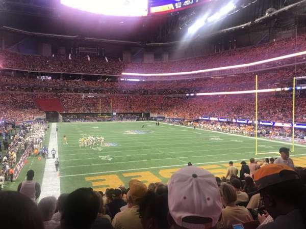Mercedes-Benz Stadium, section: 103, row: 22
