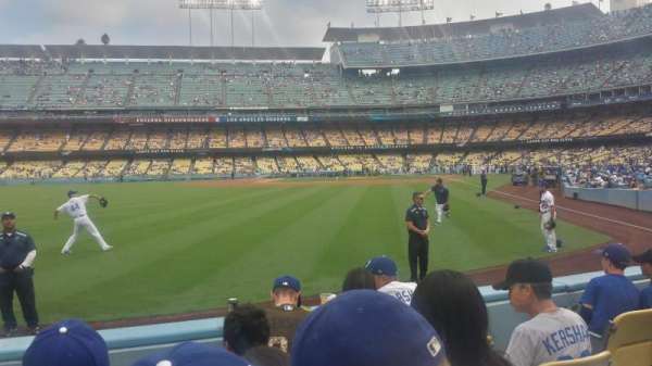 Dodger Stadium, section: 53FD, row: D, seat: 5