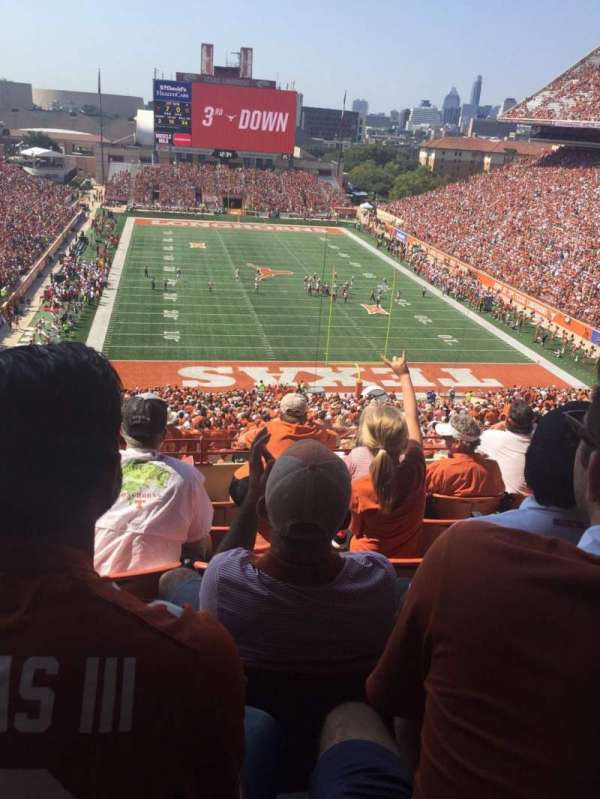 Texas Memorial Stadium, section: 17C, row: 6, seat: 11