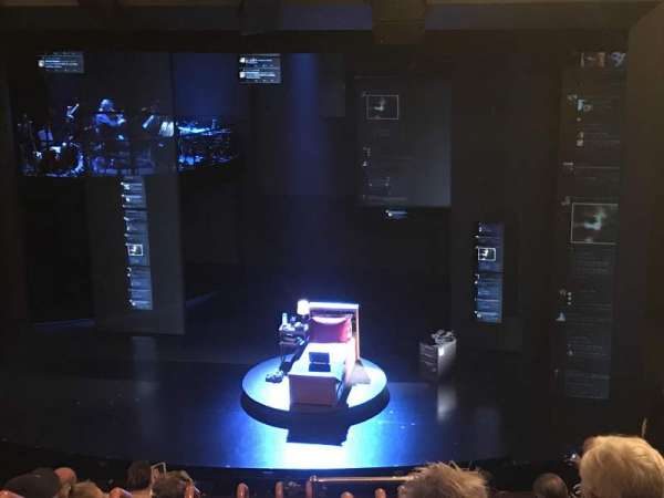 Music Box Theatre, section: Mezzanine R, row: K, seat: 4