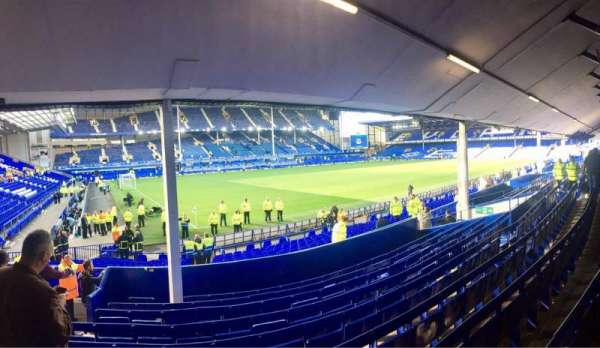 Goodison Park, section: LV1, row: K, seat: 24