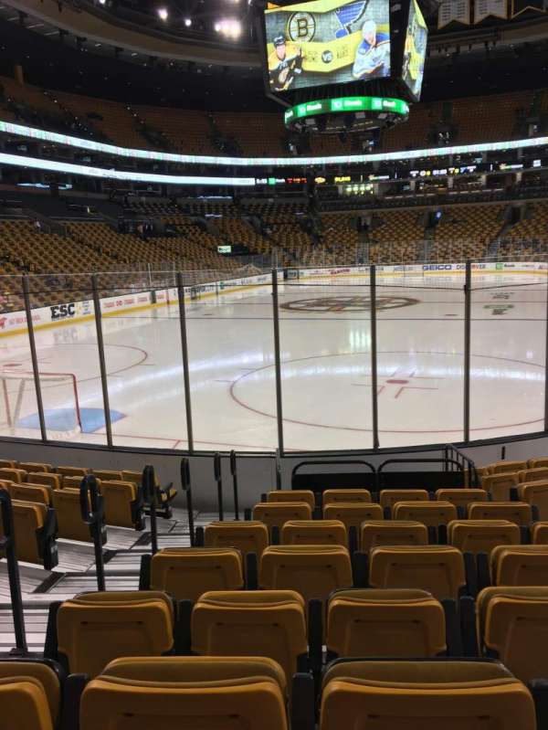 TD Garden, section: 6, row: 10, seat: 17