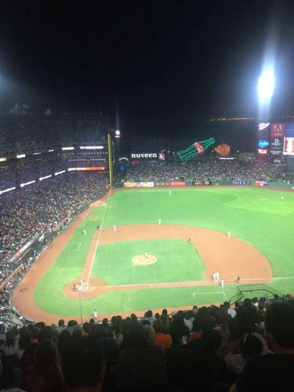Oracle Park, section: VR310, row: 15, seat: 12