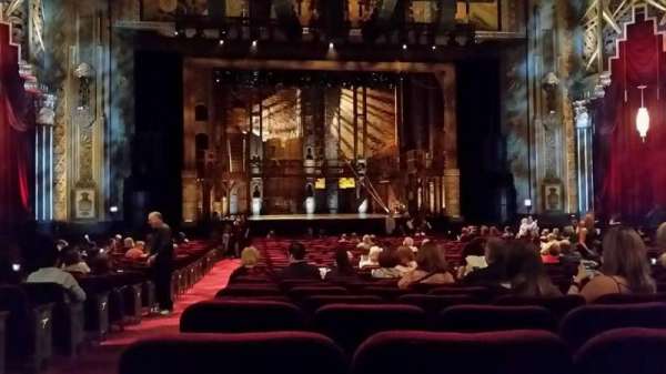 Hollywood Pantages Theatre, section: Orchestra C, row: PP, seat: 113