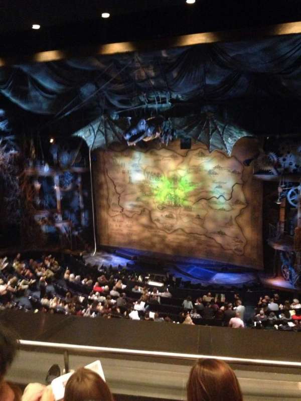Gershwin Theatre, section: Rear Mezzanine R, row: C, seat: 10