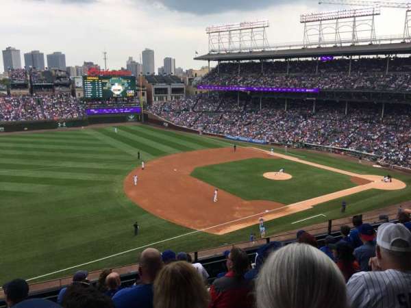 Wrigley Field, section: 307L, row: 8, seat: 14