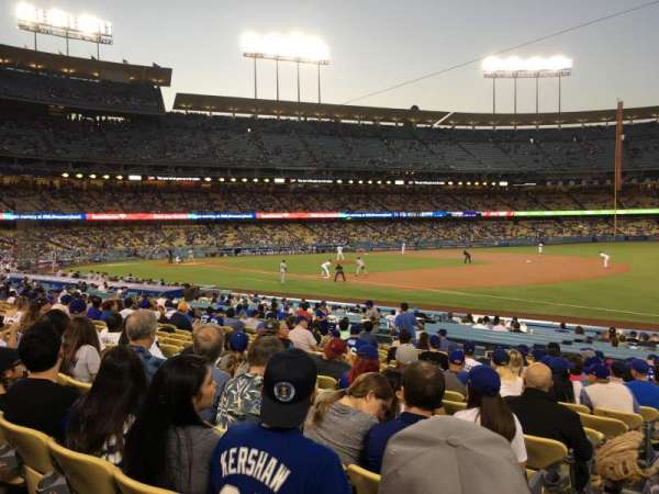 Dodger Stadium, section: 36FD, row: P, seat: 1