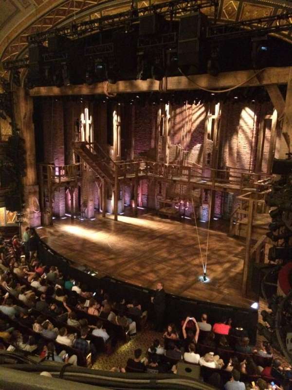 Richard Rodgers Theatre, section: Front Mezzanine R, row: A, seat: 22
