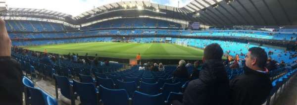 Etihad Stadium, Manchester, section: 001, row: 16, seat: 25