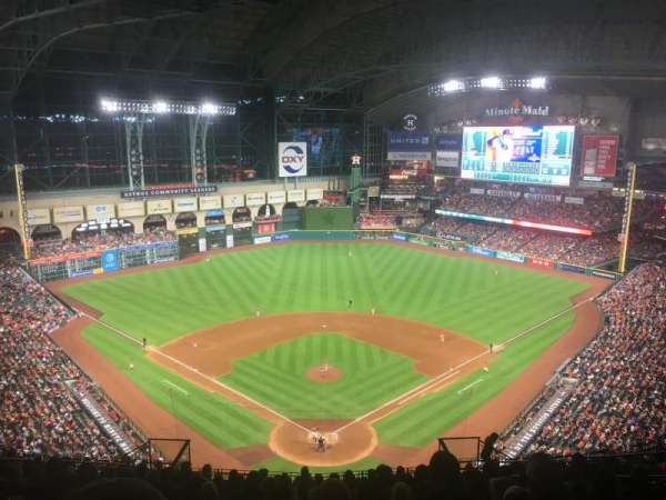 Daikin Park, section: 419, row: 15, seat: 10