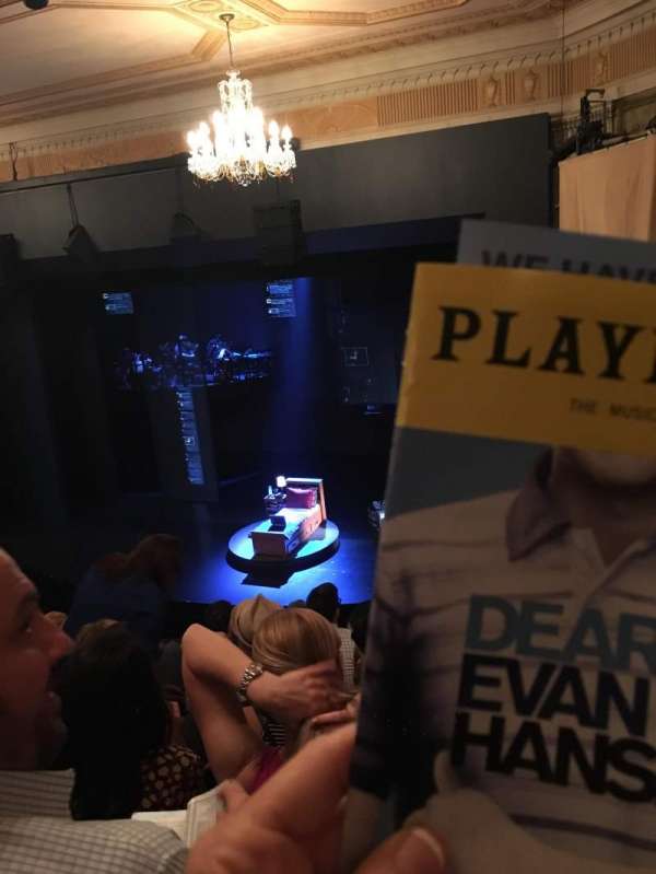 Music Box Theatre, section: Mezzanine R, row: G, seat: 20