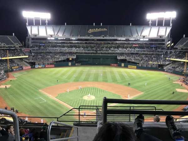 Oakland Coliseum, section: 316, row: 8, seat: 25