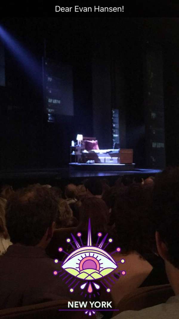 Music Box Theatre, section: Orchestra L, row: K, seat: 19