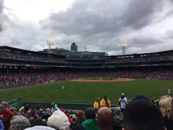 Fenway Park, section: Bleacher 38, row: 10, seat: 14