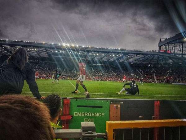 Old Trafford, section: N1407, row: BB, seat: 155