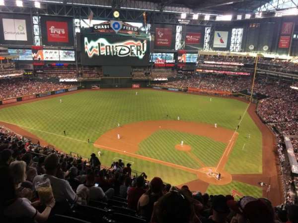 Chase Field, section: 319, row: 23, seat: 11