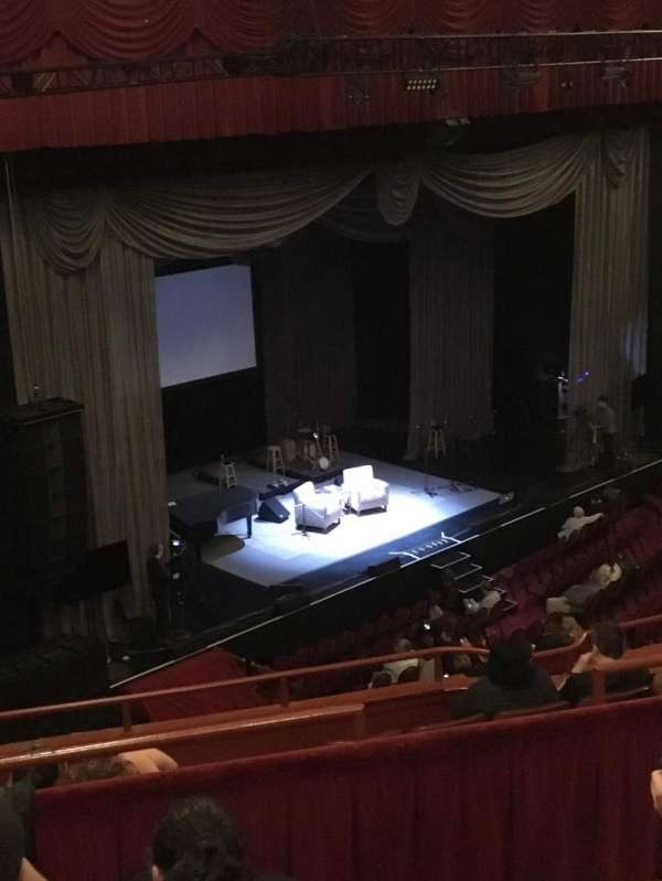 Chicago Theatre, section: BALCONY1L, row: D, seat: 115