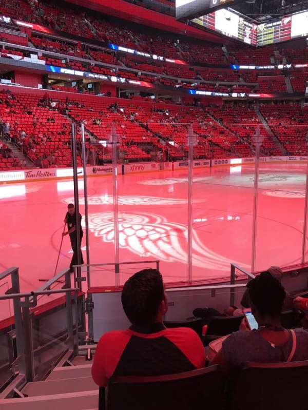 Little Caesars Arena, section: 113, row: 6, seat: 7