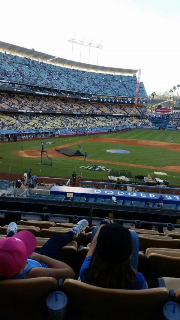 Dodger Stadium, section: 123LG, row: F, seat: 4