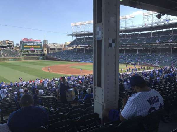 Wrigley Field, section: 207, row: 9, seat: 18