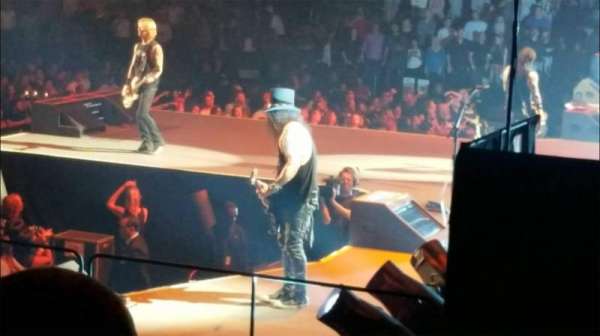 Madison Square Garden, section: 109, row: 8, seat: 1