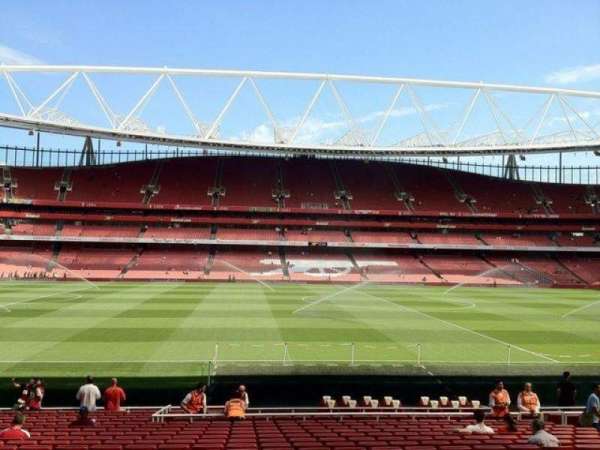 Emirates Stadium, section: 1, row: 22, seat: 25