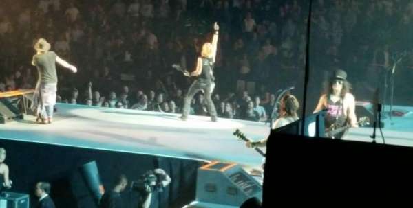 Madison Square Garden, section: 109, row: 8, seat: 1