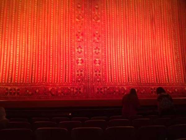 New Amsterdam Theatre, section: Orchestra C, row: F, seat: 110