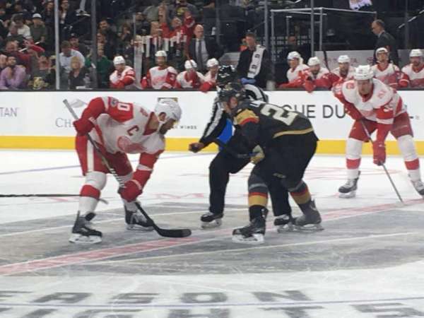 T-Mobile Arena, section: 16, row: GS1, seat: 15
