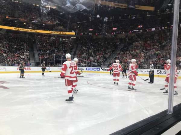 T-Mobile Arena, section: 16, row: GS1, seat: 16