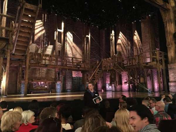 Richard Rodgers Theatre, section: Orchestra L, row: F, seat: 9
