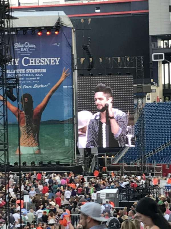Gillette Stadium, section: 137, row: 21, seat: 16