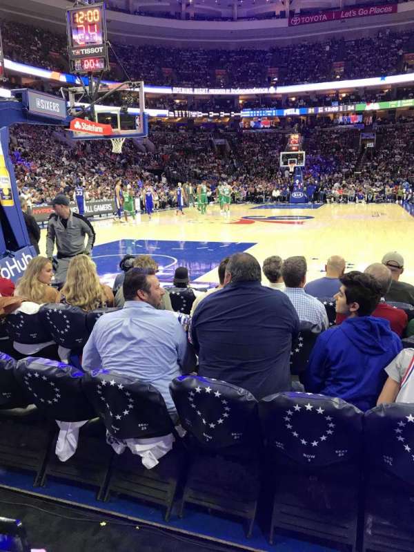 Xfinity Mobile Arena, section: R108, row: A, seat: 7