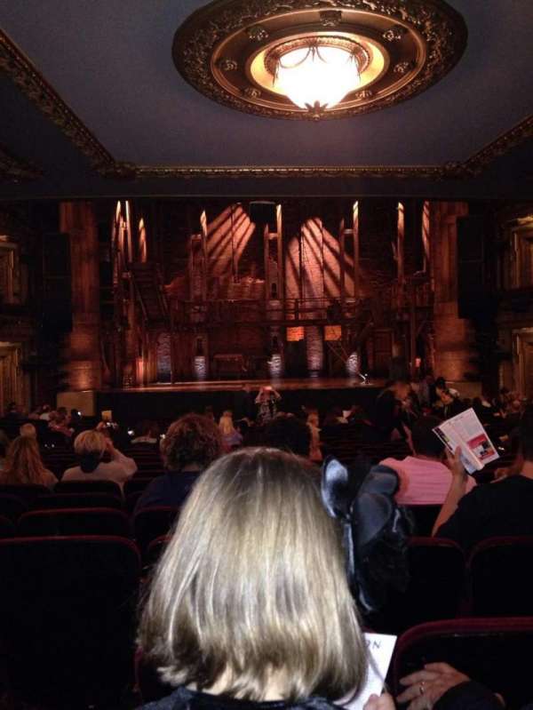 CIBC Theatre, section: Orchestra C, row: X, seat: 113