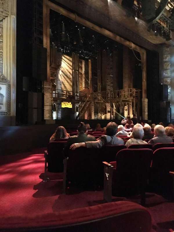 Hollywood Pantages Theatre, section: Orchestra L, row: M, seat: 3