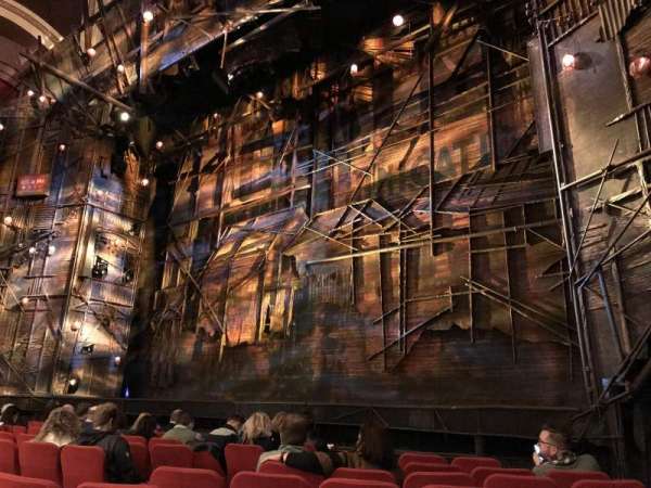 Broadway Theatre - 53rd Street, section: Orchestra R, row: I, seat: 13
