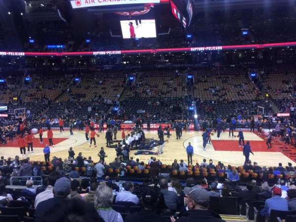 Scotiabank Arena, section: 108, row: 17, seat: 1