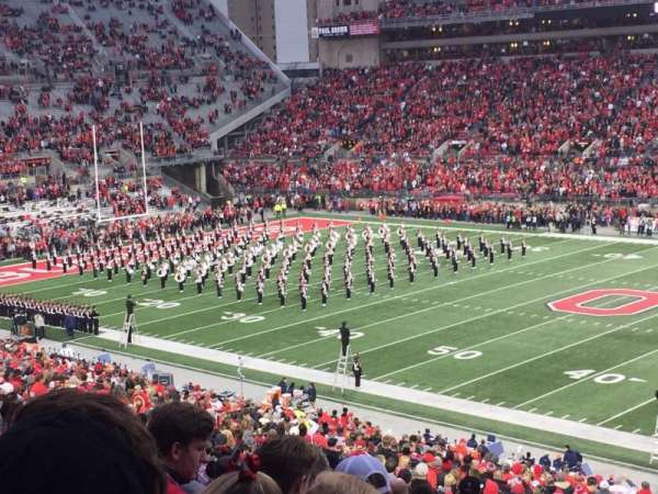 Ohio Stadium, section: 16A, row: 34, seat: 20