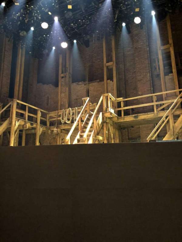 CIBC Theatre, section: Orchestra R, row: B, seat: 2