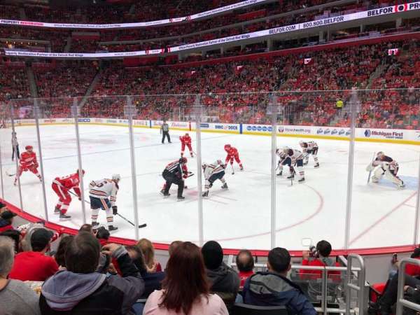 Little Caesars Arena, section: 118, row: 7, seat: 5